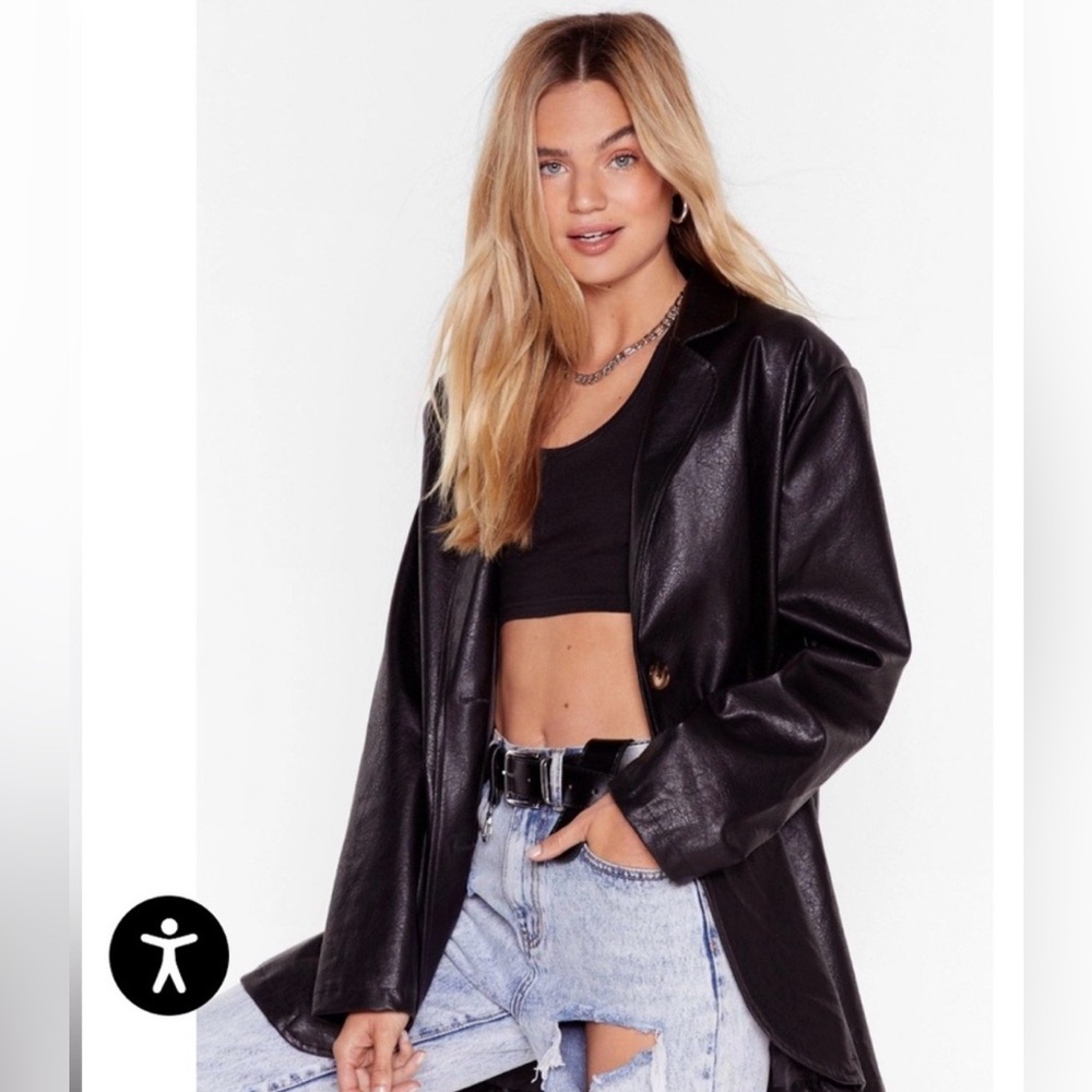Women's Black Leather Jacket
